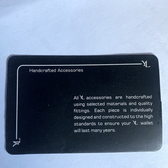 YL Genuine Brown Leather Tri-Fold Wallet GORPCORE 12 Card Slots Corpcore NEW - Picture 12 of 12